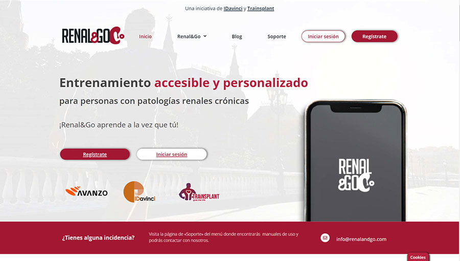 Web para Renal entrenamiento